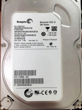 Ổ Cứng HDD Seagate 3.5"inch 250GB 7200Rpm SATA3 6Gbs