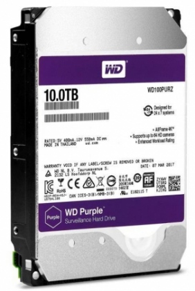 Ổ Cứng HDD WD PURPLE 10TB- WD100PURZ chính hãng giá tốt nhất