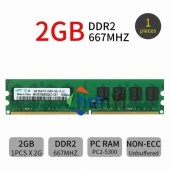 Ram PC Samsung 2GB DDR2 Bus 667MHz Bảo Hành 36 Tháng 1 Đổi 1
