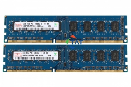 RAM PC Hynix 2GB DDR3 Bus 1333MHz PC3-10600 1.5V  Bảo Hành 12 Tháng 1 Đổi 1