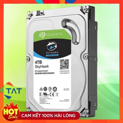 Ổ Cứng HDD 4TB Seagate SkyHawk Surveillance 3.5" 64MB