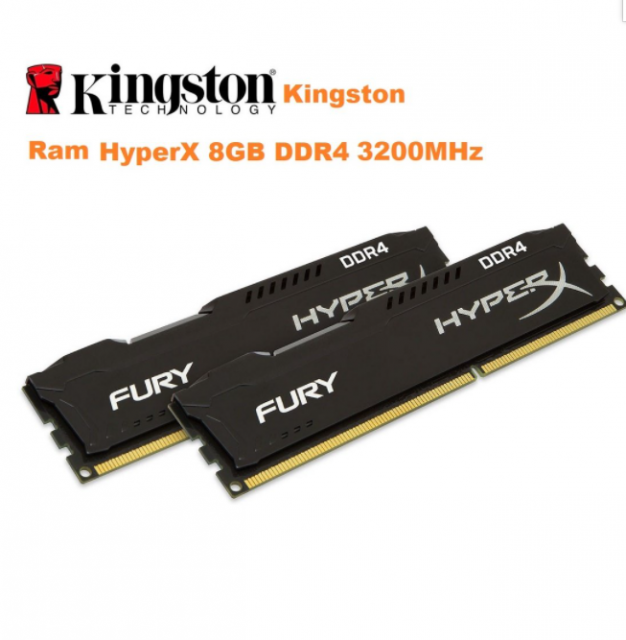 Fury 8gb Ddr4 3200mhz Hyperx Fury 16gb Ddr4 2400mhz Kingston 8gb