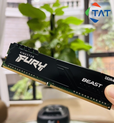 Ram Kingston Fury Beast tản xanh 8GB DDR4 2400MHz - Bảo hành 1  tháng