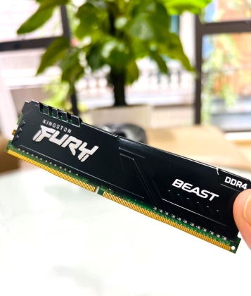 Ram Kingston Fury Beast tản xanh 16GB DDR4 2666MHz - Bảo hành 1 tháng