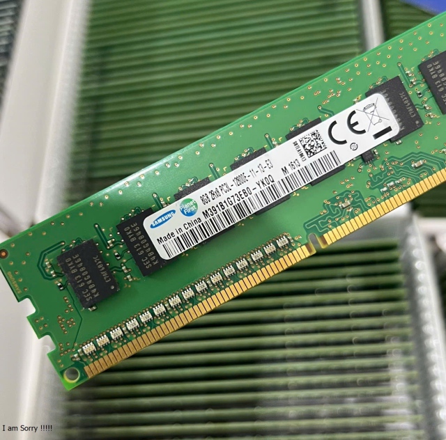 Ram Server Samsung 8GB 1600MHz PC3L-12800R 1.35V ECC Registered 1