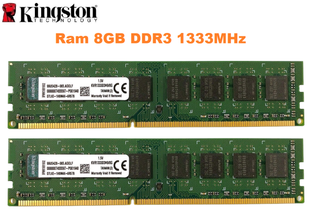 RAM Kingston 8GB DDR3 1333MHz – Hiệu Năng Ổn Định Cho Máy Tính Để Bàn 2